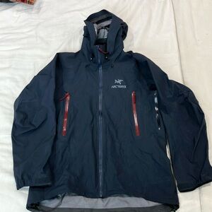 Arc'teryx Navy Blue Hooded Jacket